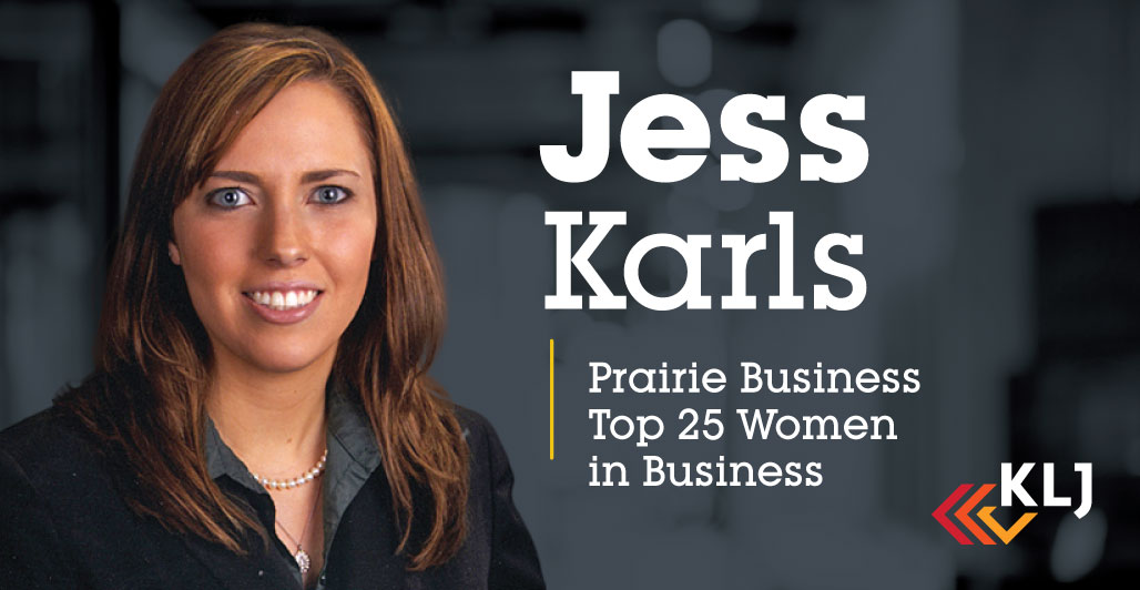 Karls named Prairie Business Top 25 Women in Business for 2022