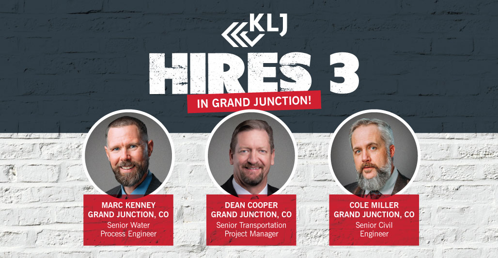 KLJ Hires Three in Grand Junction, CO