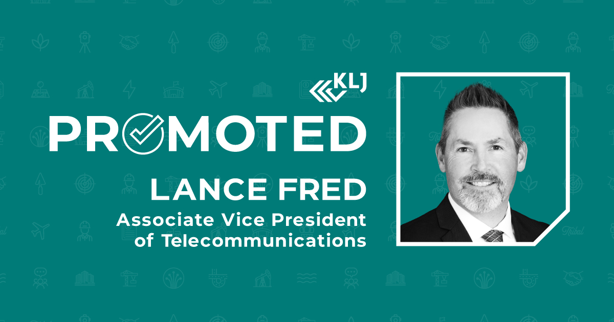 Lance Fred Promoted to Associate Vice President of Telecomunications