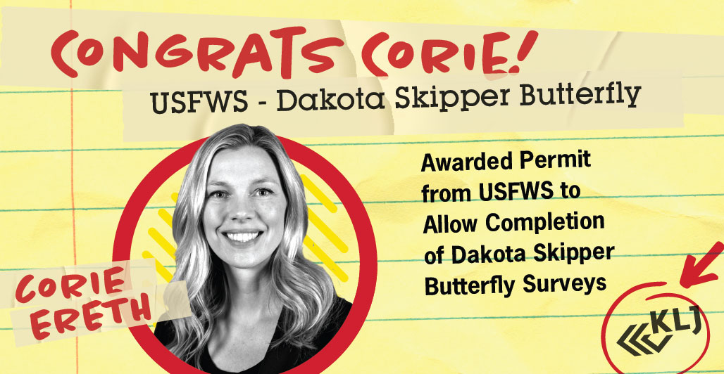 Ereth Awarded USFWS Permit for Dakota Skipper
